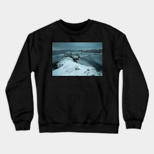 Three Cliffs Bay, Gower, Wales Crewneck Sweatshirt